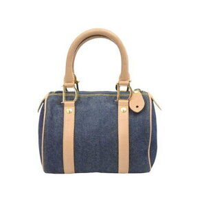 Christian Dior Handbag Boston Bag Denim Speedy